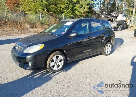 2006 Toyota Matrix Xr из США, поврежденный, VIN 2T1LR30E66C551015